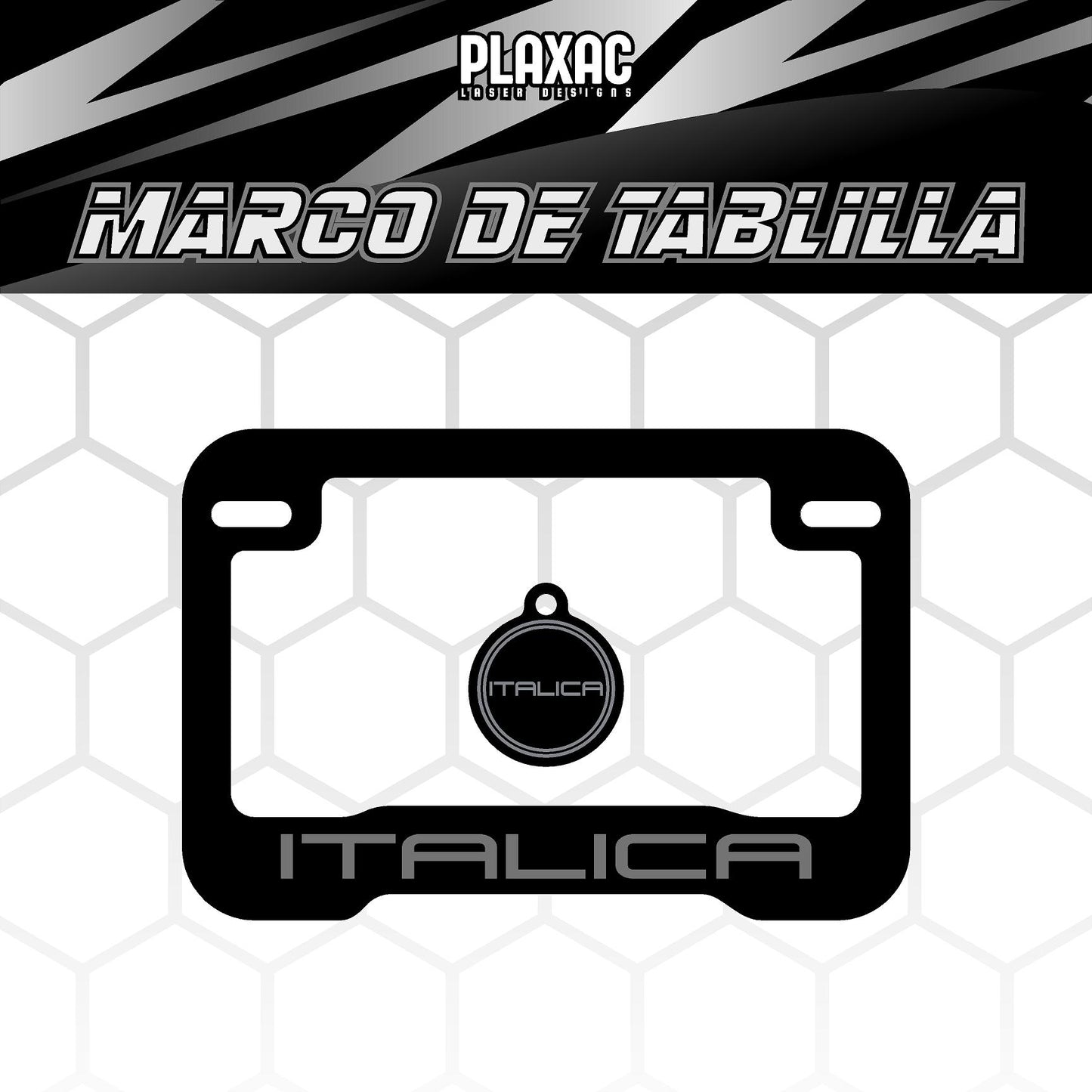 MARCO DE TABLILLA ITALICA