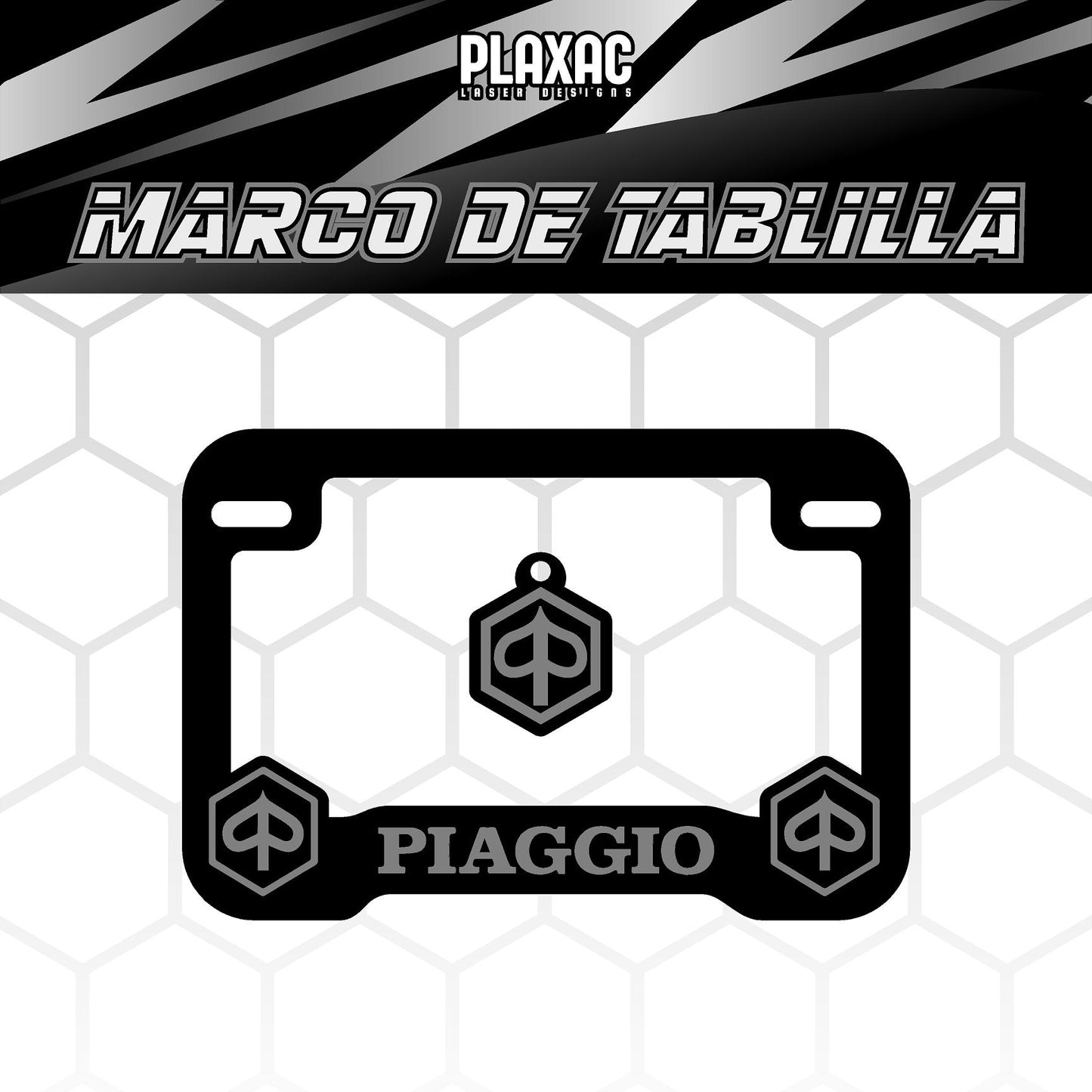 MARCO DE TABLILLA PIAGGIO