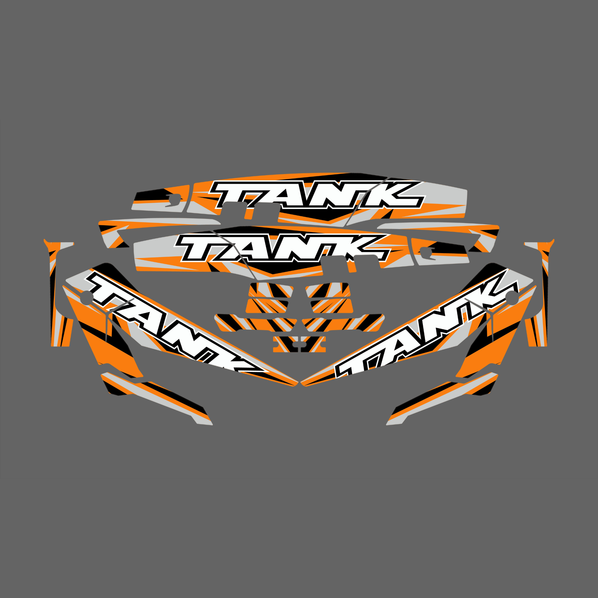 Gráficas Chuma Frente X - TANK