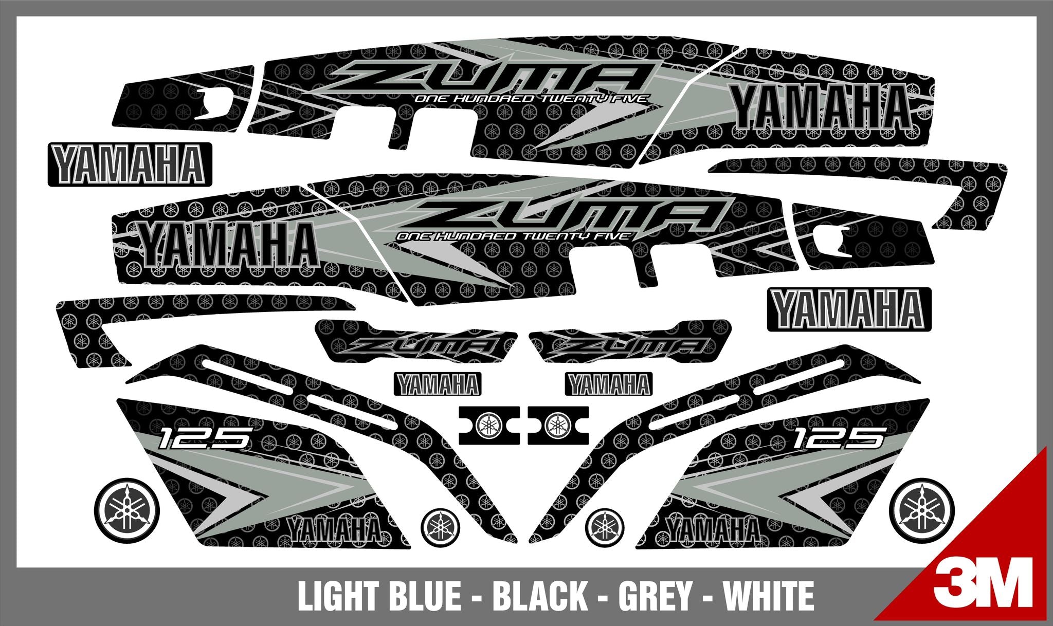 GRÁFICAS CHUMA - YAMAHA ZUMA V1