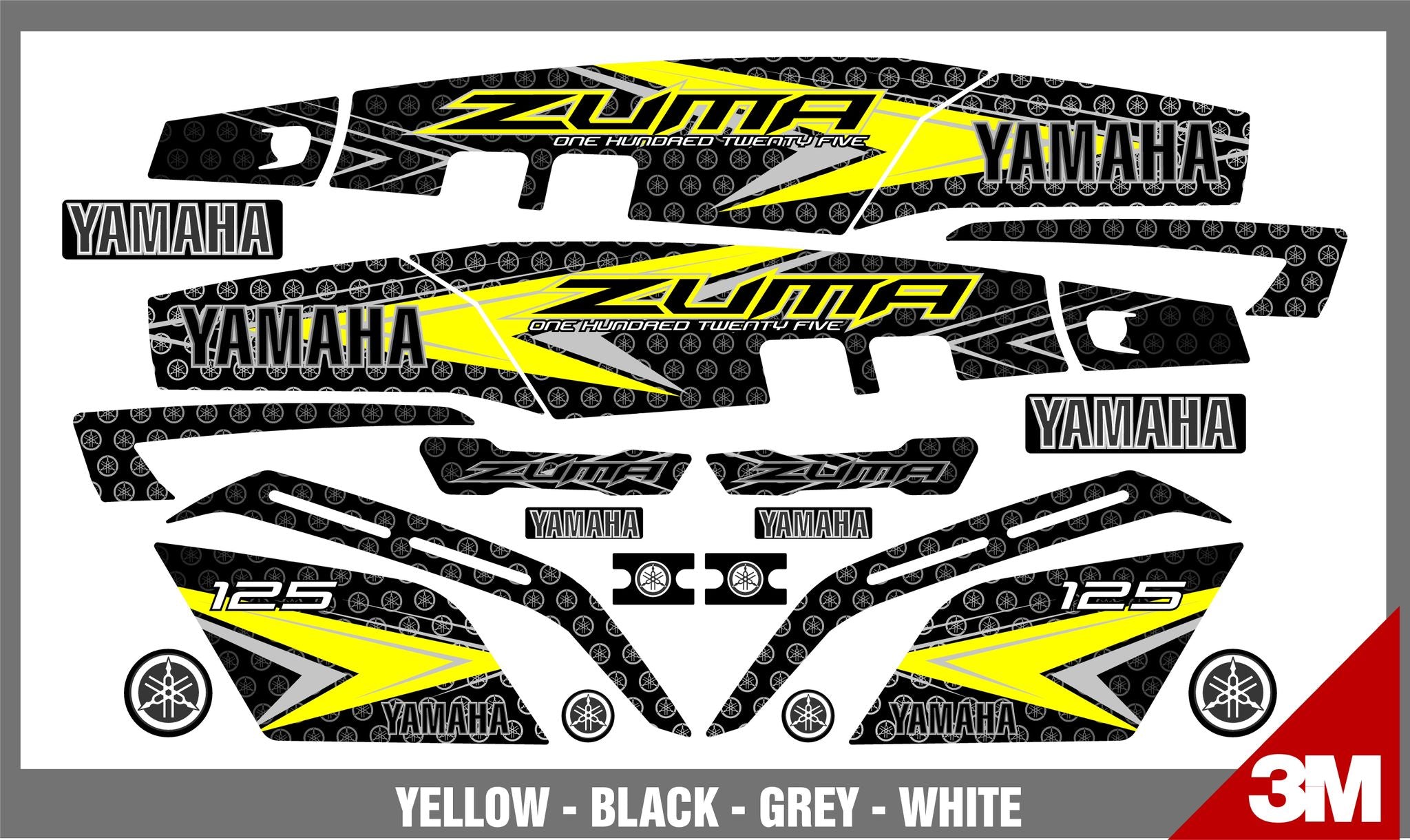 GRÁFICAS CHUMA - YAMAHA ZUMA V1