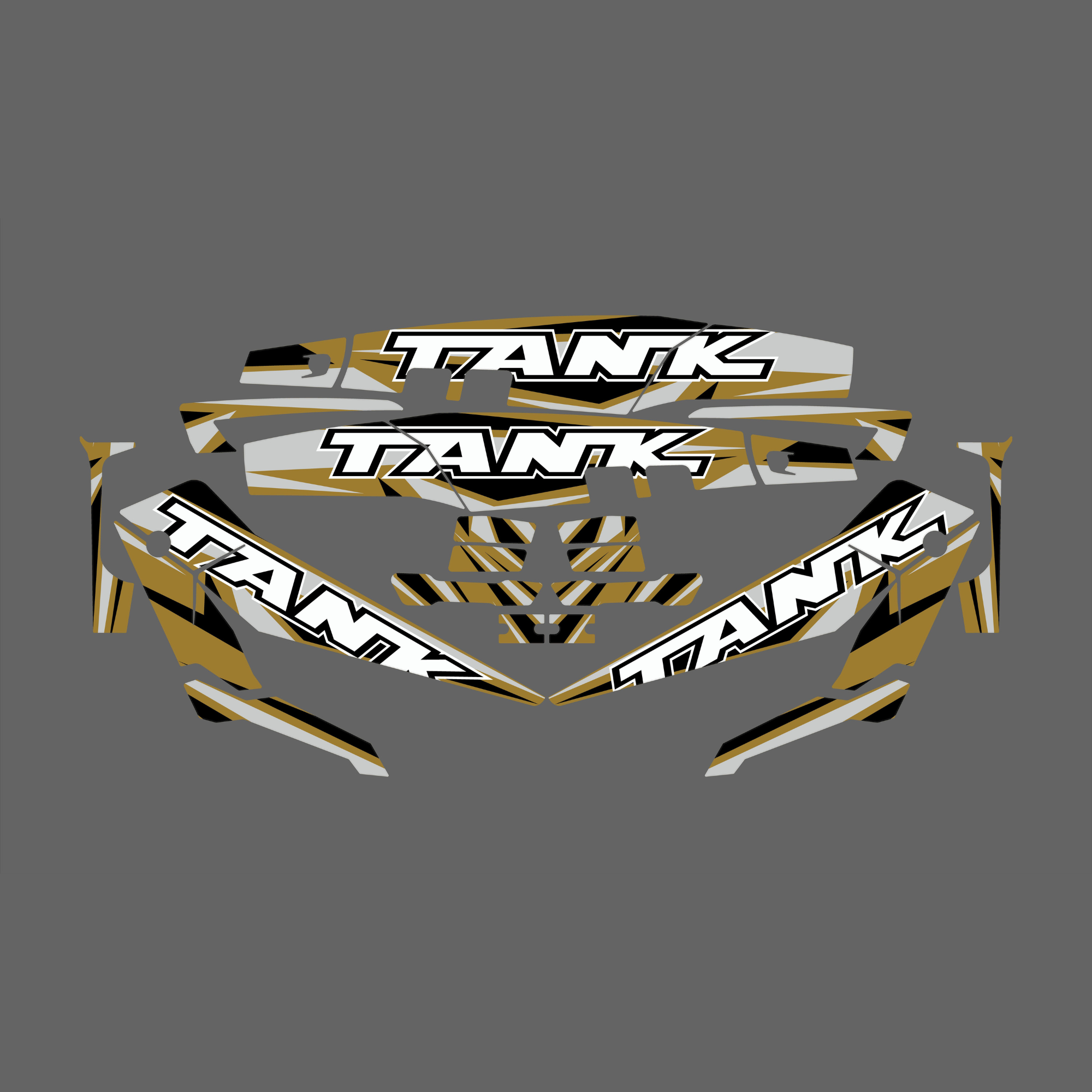 Gráficas Chuma Frente X - TANK