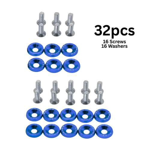 Aluminum Washers M6 (32PCS)