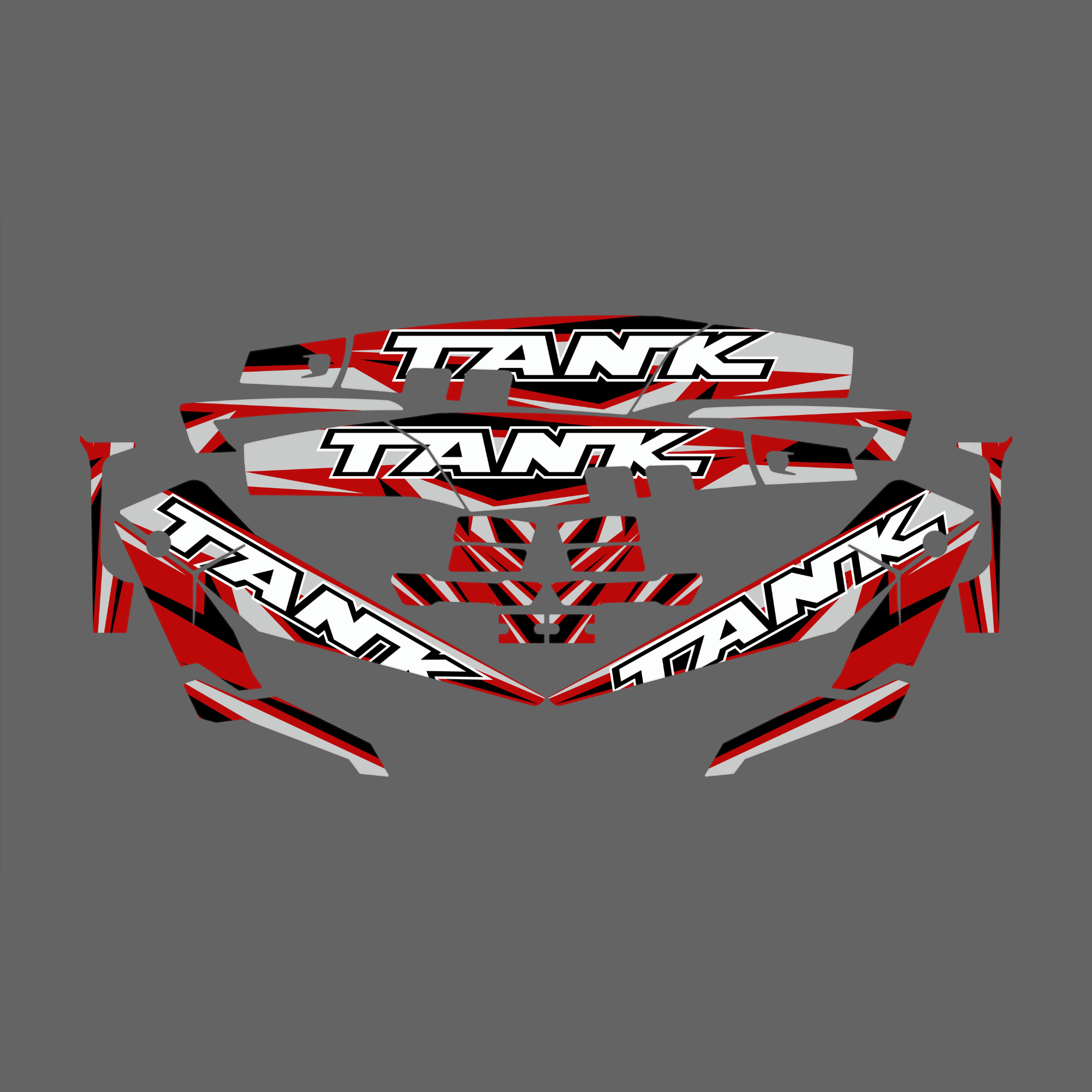 Gráficas Chuma Frente X - TANK