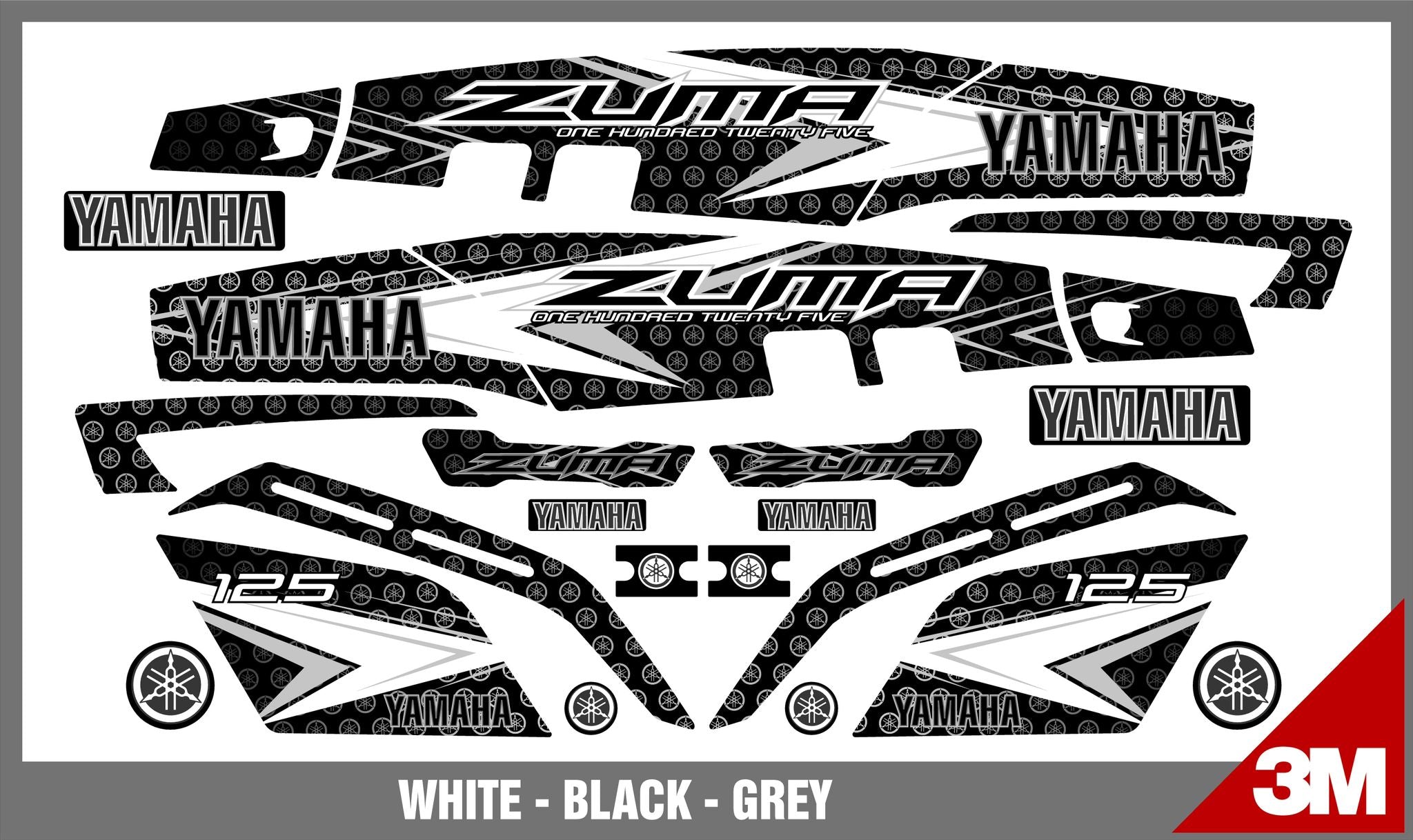 GRÁFICAS CHUMA - YAMAHA ZUMA V1