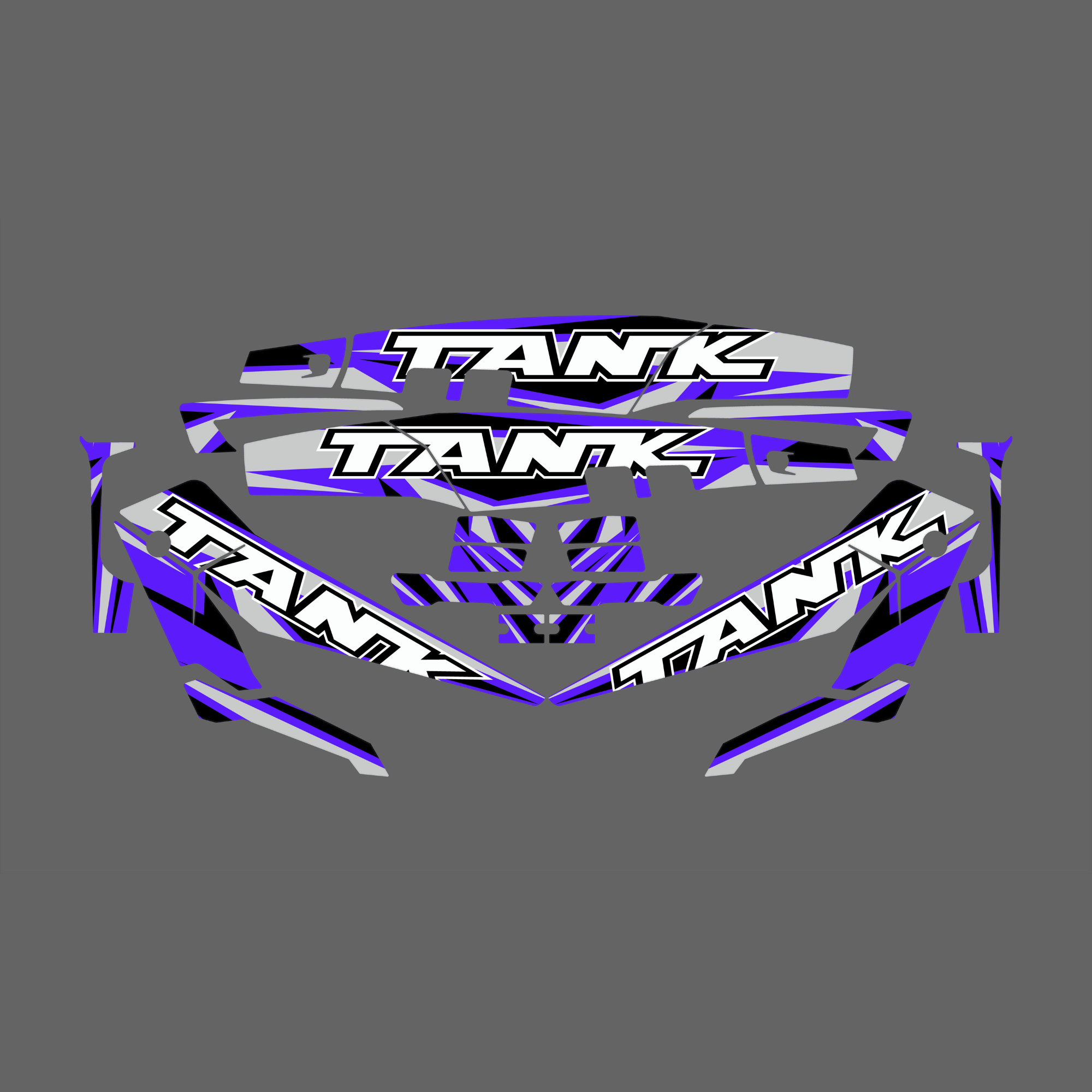 Gráficas Chuma Frente X - TANK
