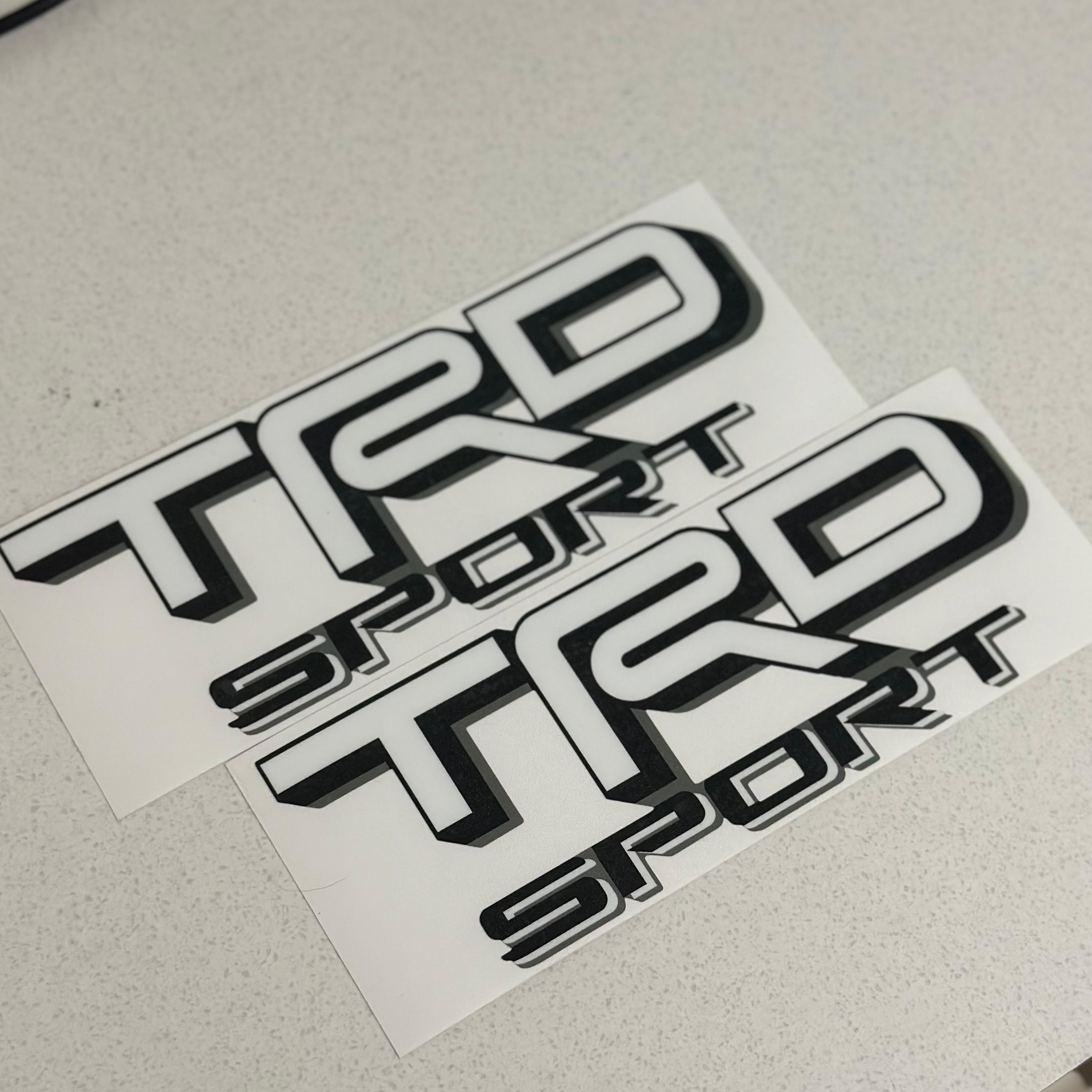 TRD Sport Side Bed Decals - Toyota Tacoma 2024-2026
