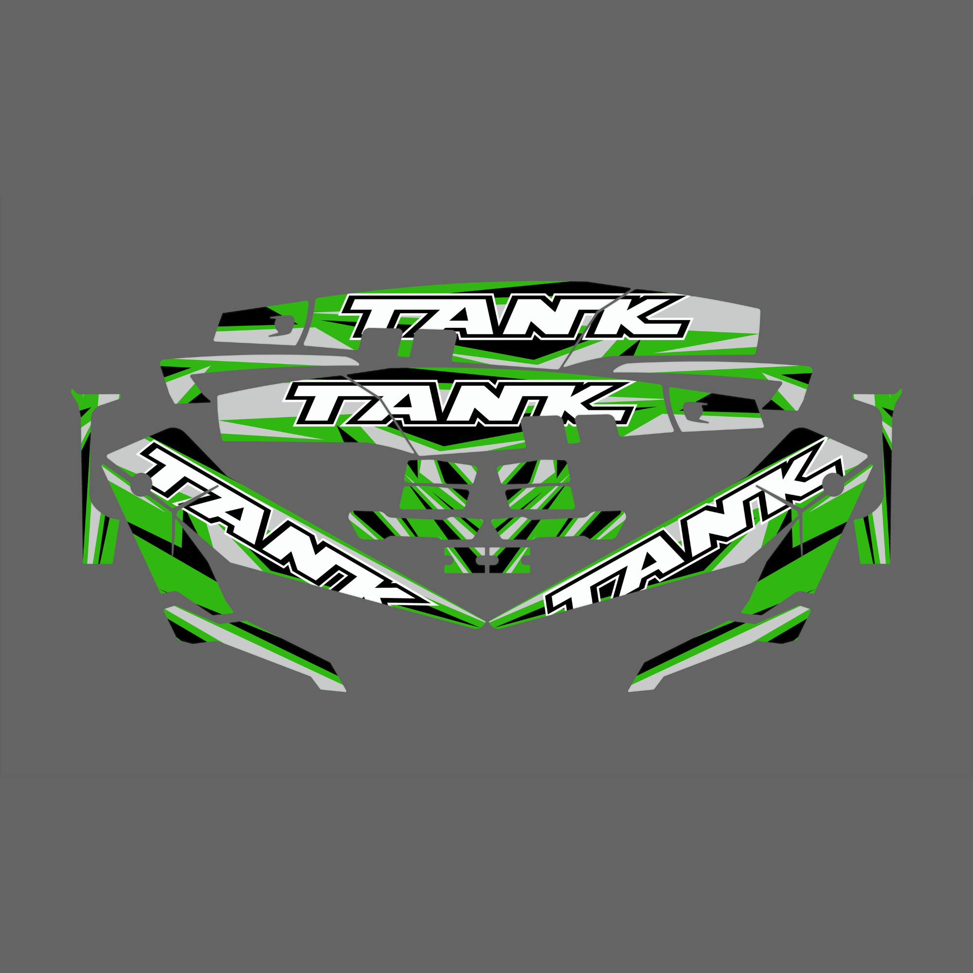 Gráficas Chuma Frente X - TANK