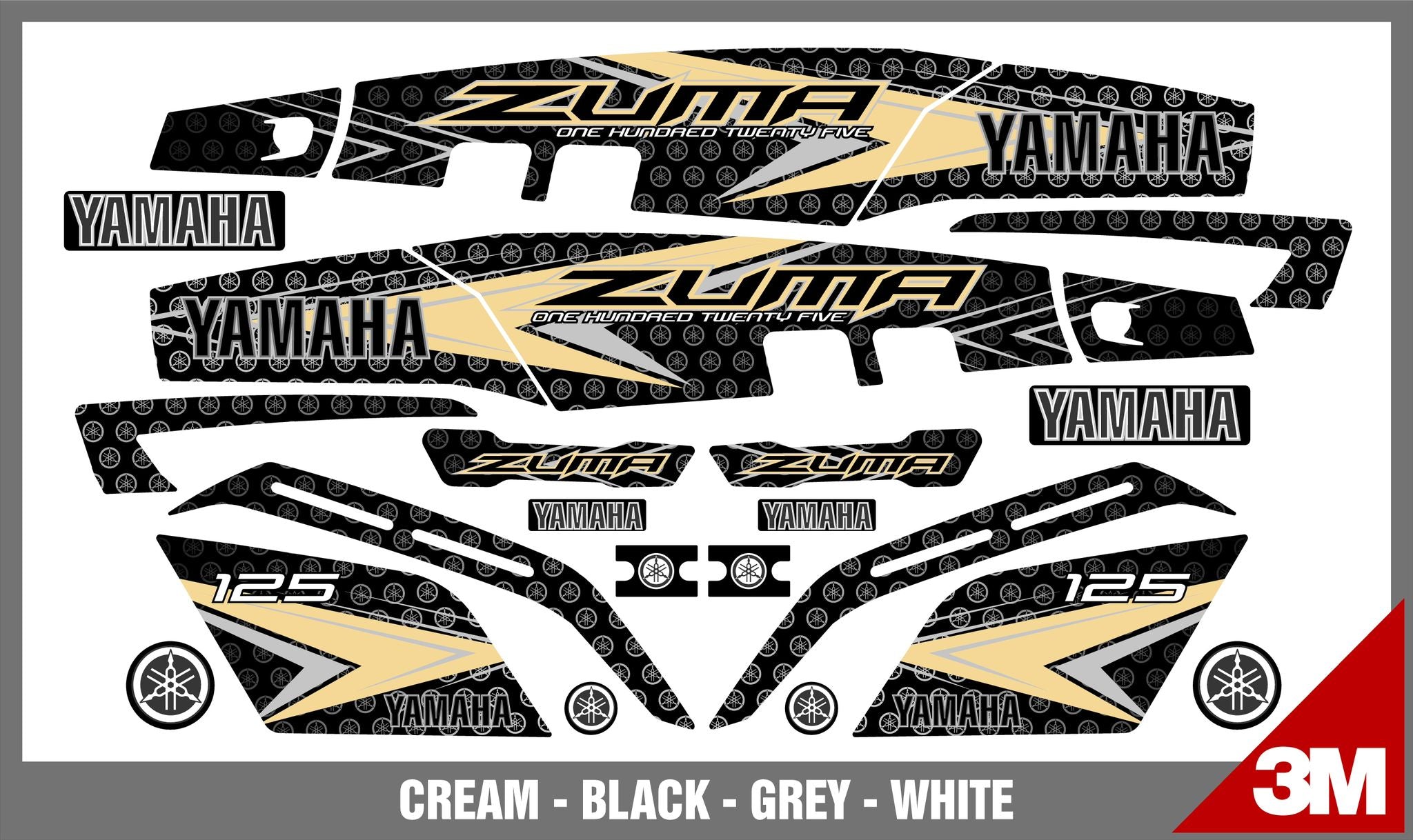 GRÁFICAS CHUMA - YAMAHA ZUMA V1