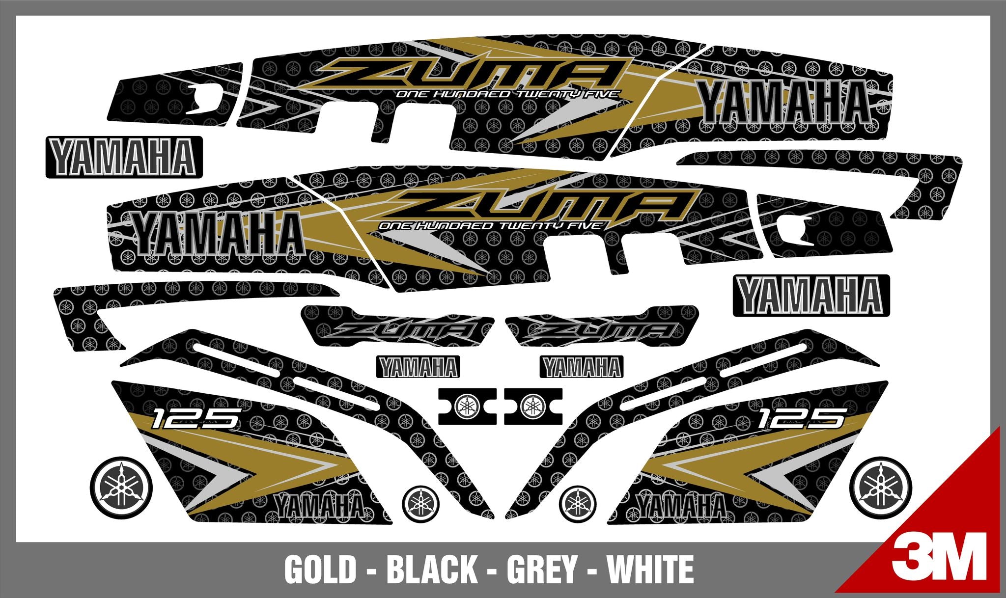 GRÁFICAS CHUMA - YAMAHA ZUMA V1