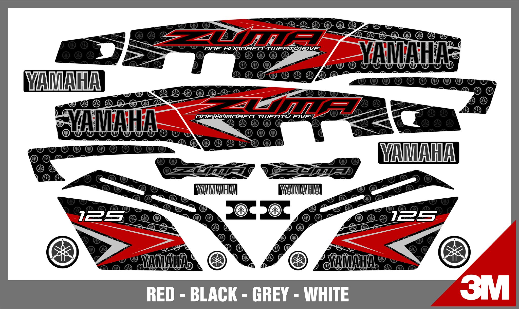 GRÁFICAS CHUMA - YAMAHA ZUMA V1