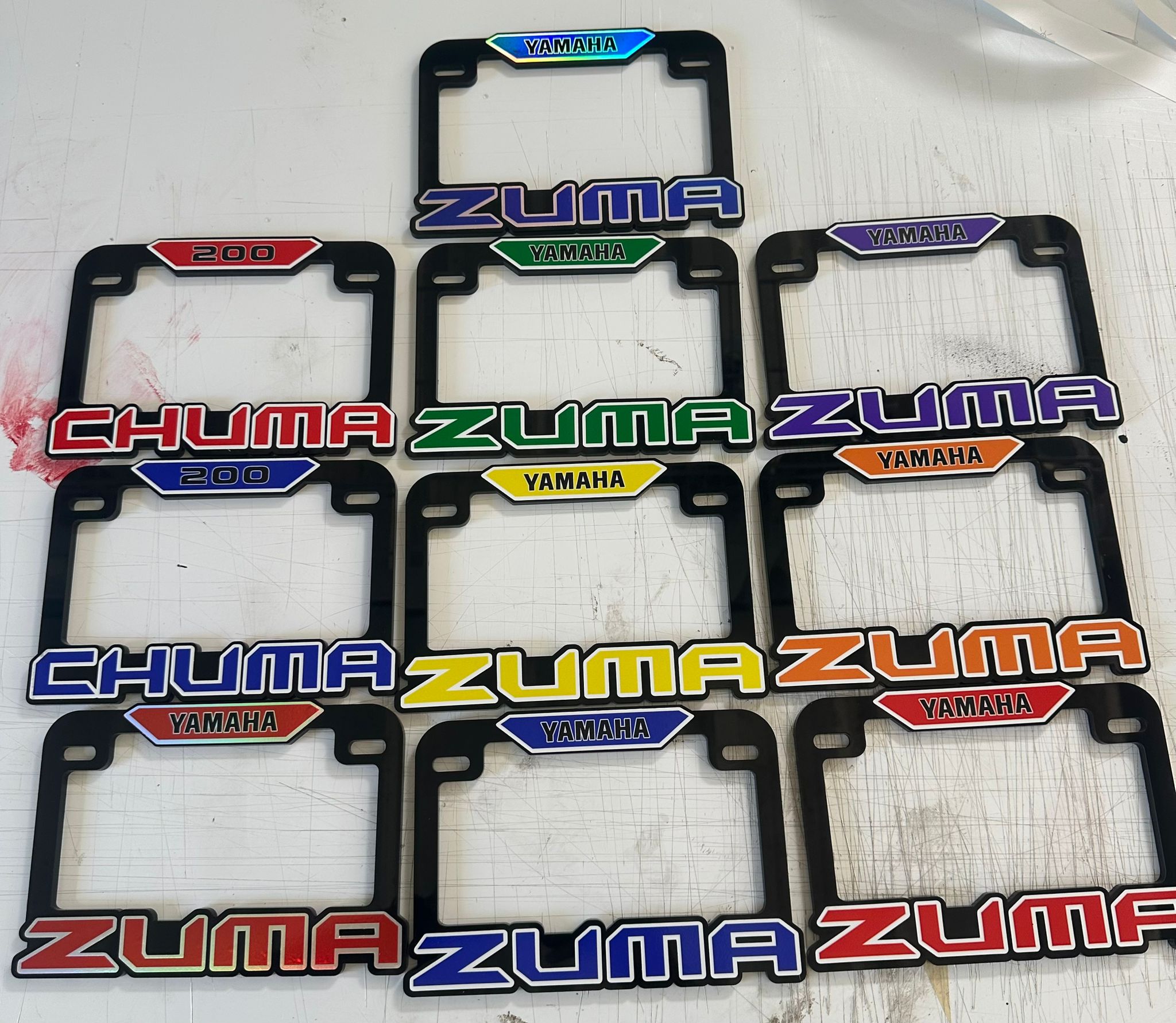 Marco de Tablilla Zuma/Chuma (Sticker)