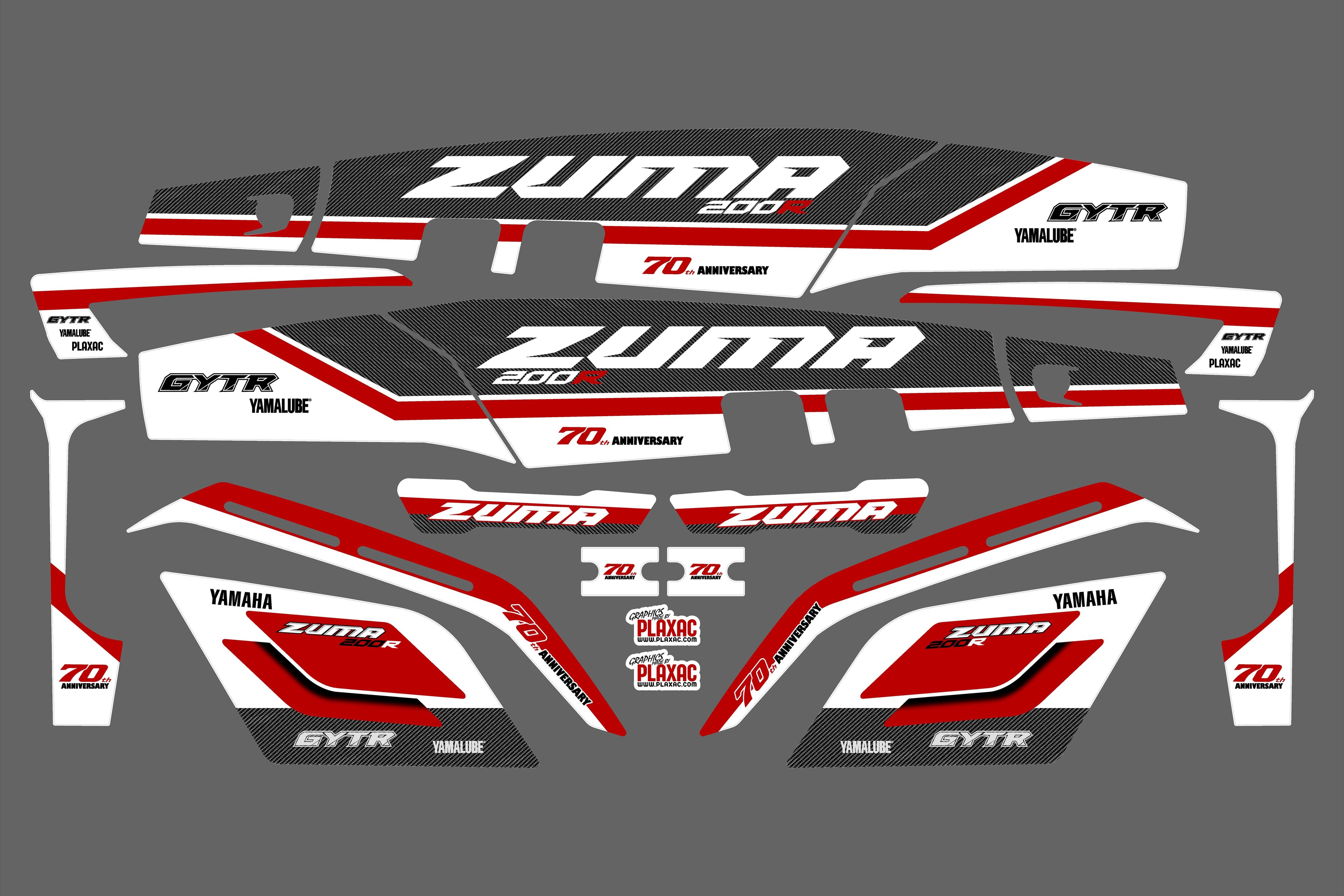 Gráficas Zuma / Chuma - Yamaha Aniversario 2026