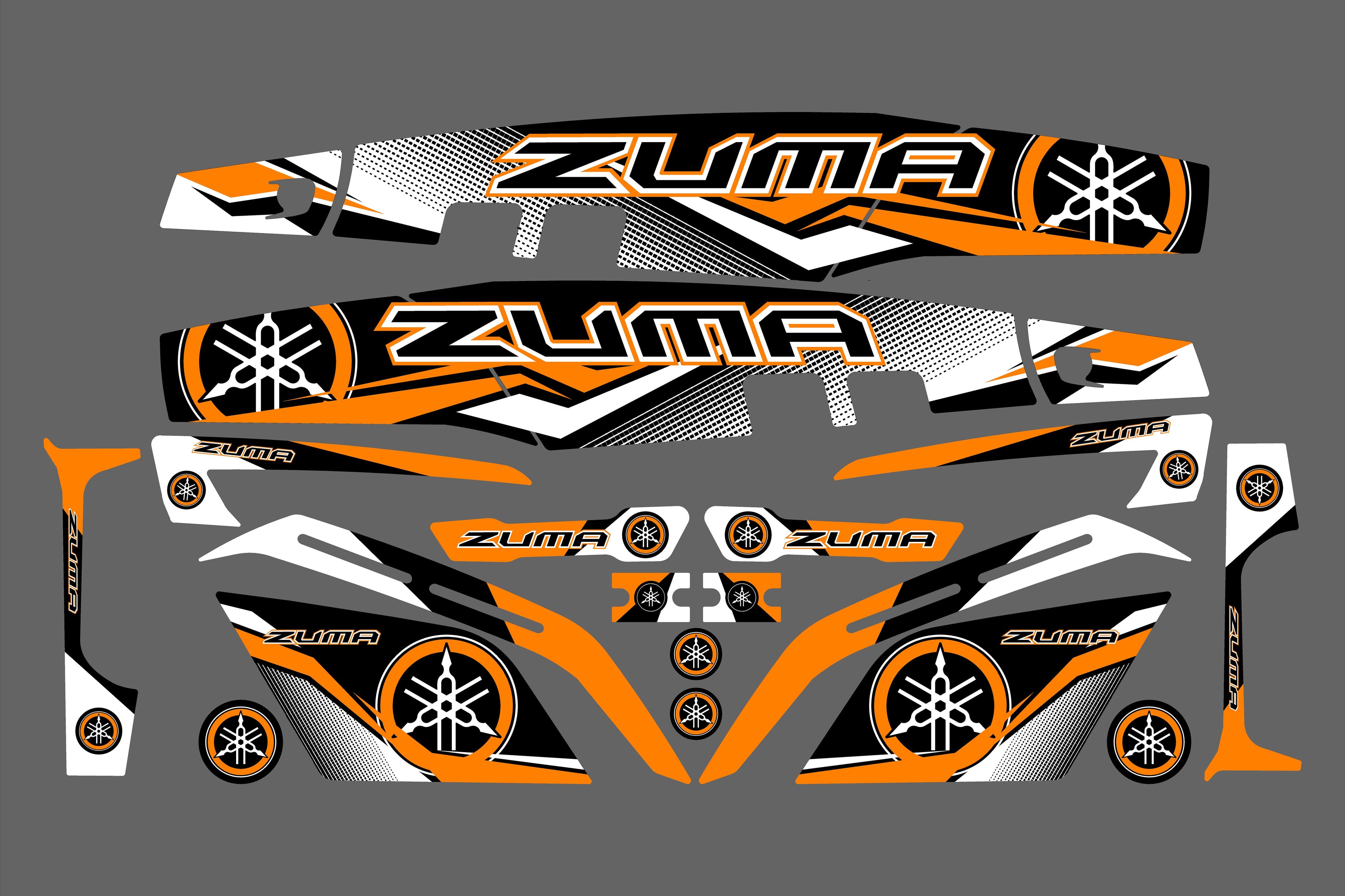 GRÁFICAS CHUMA - YAMAHA ZUMA PULSE