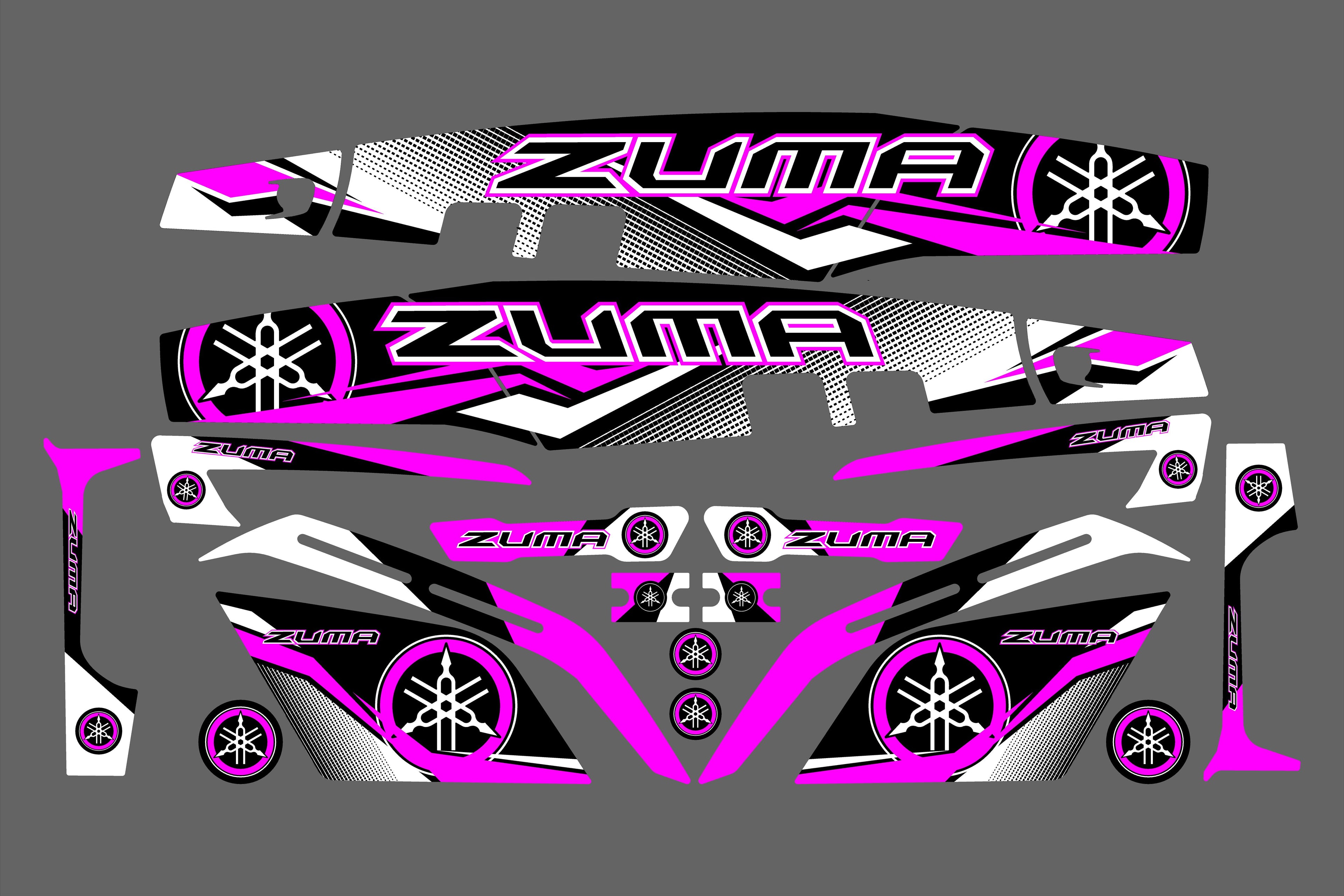 GRÁFICAS CHUMA - YAMAHA ZUMA PULSE