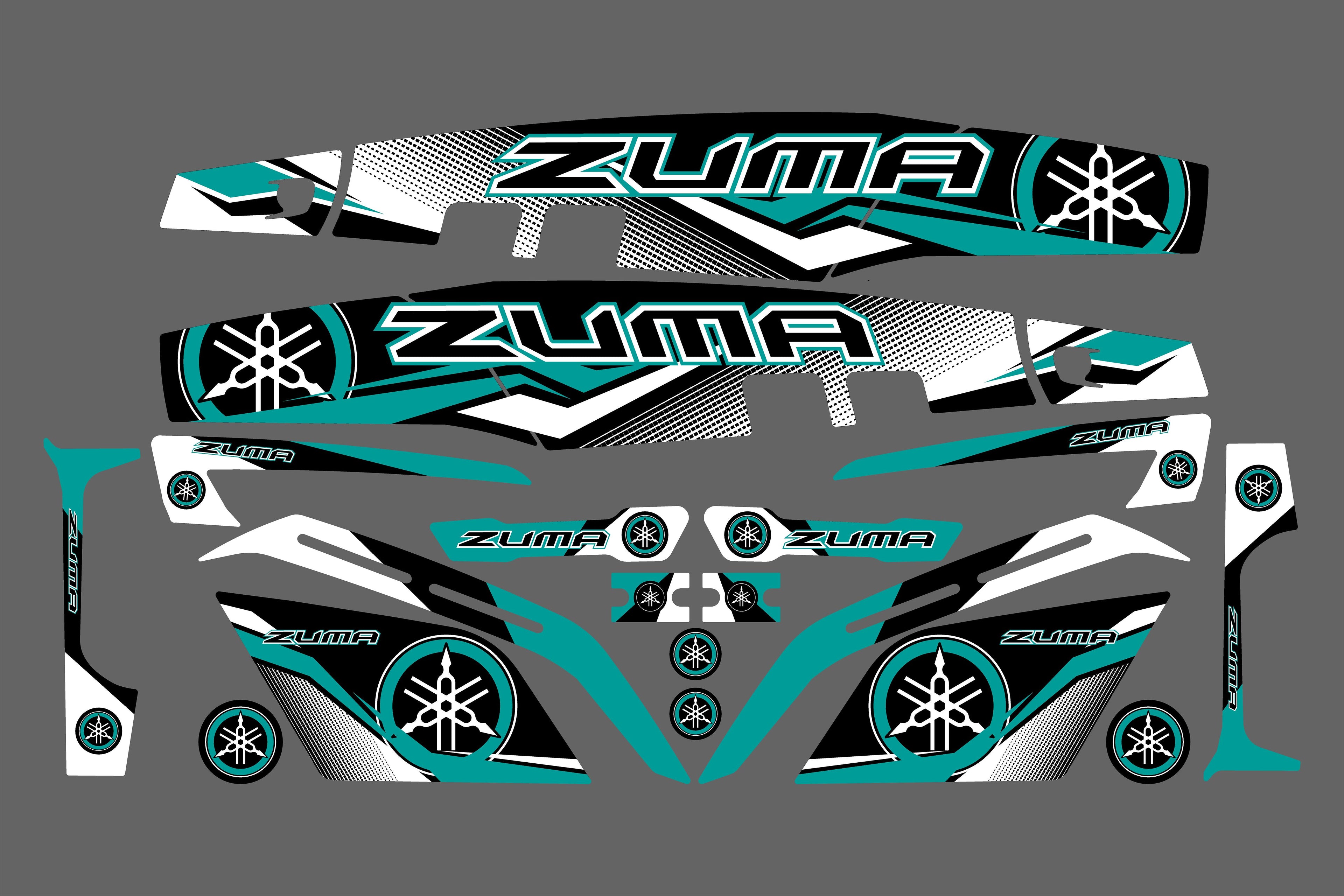 GRÁFICAS CHUMA - YAMAHA ZUMA PULSE