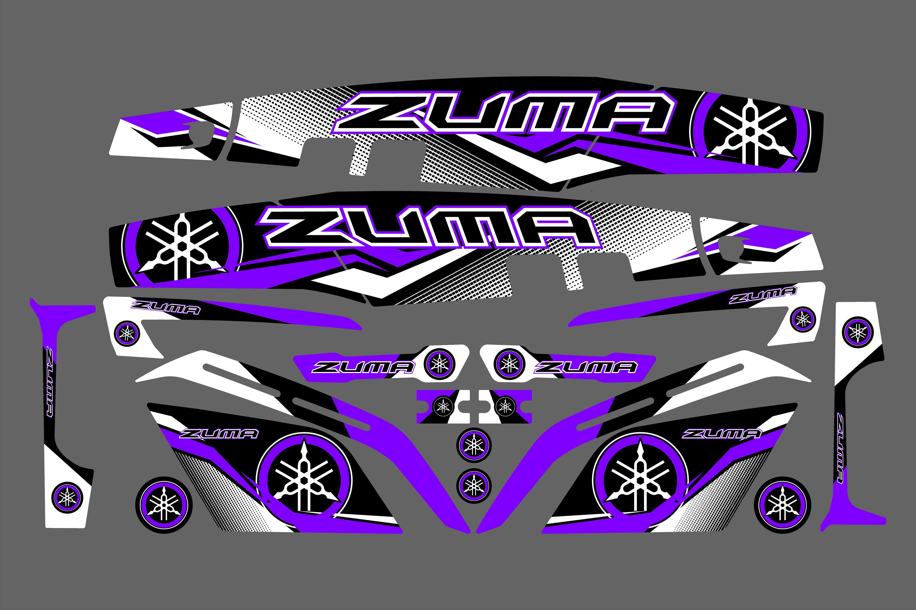 GRÁFICAS CHUMA - YAMAHA ZUMA PULSE