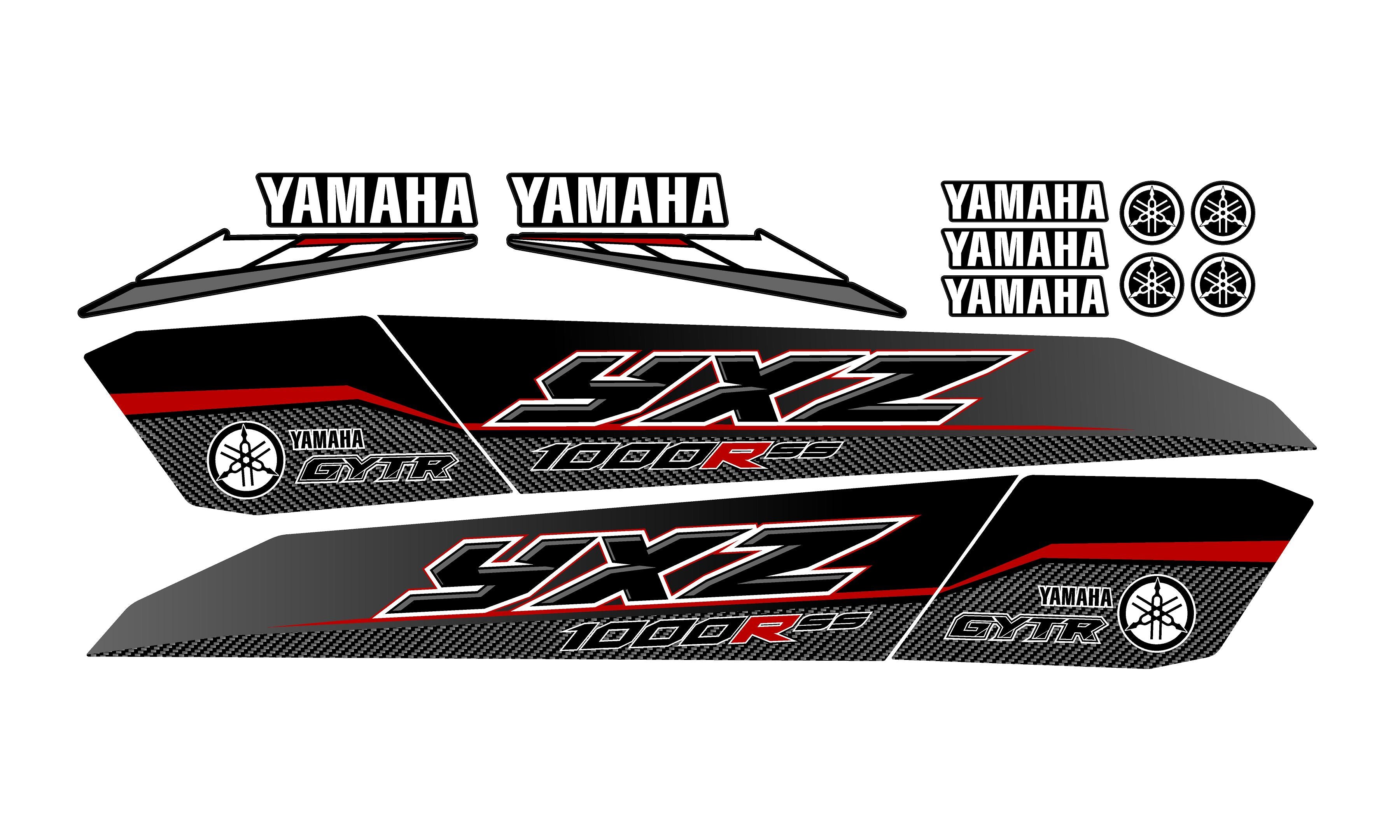 GRÁFICAS YAMAHA YXZ 1000 - CARBON FIBER