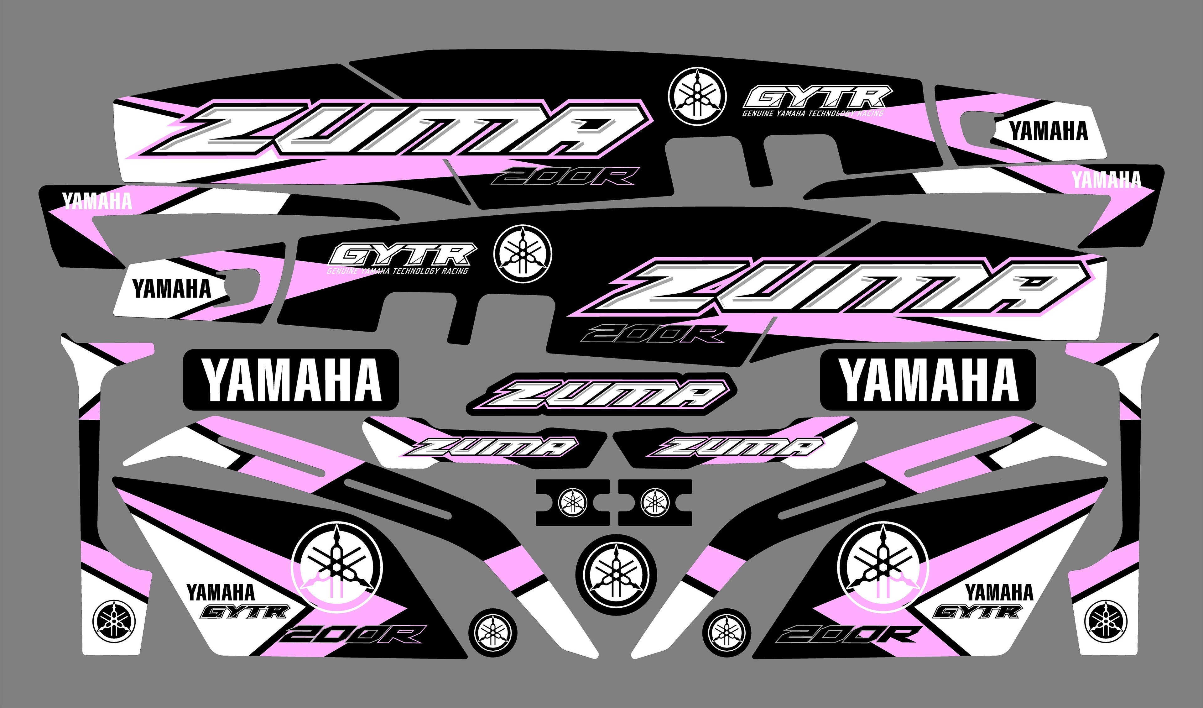 GRÁFICAS CHUMA - YAMAHA ZUMA GYTR 200R