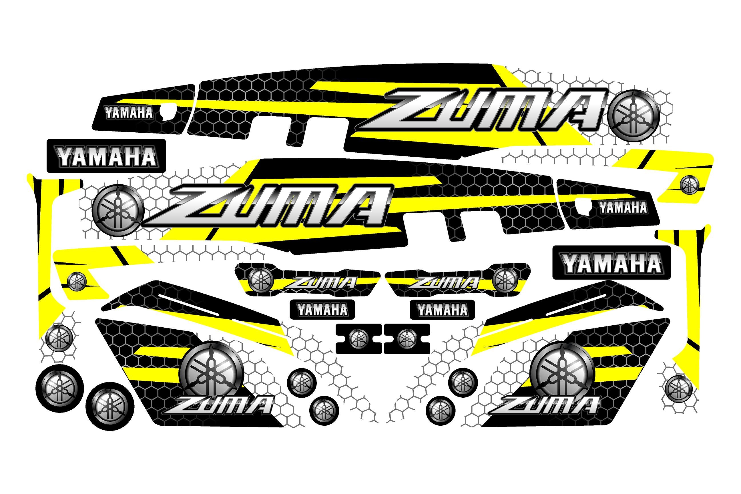 GRÁFICAS CHUMA - YAMAHA ZUMA RACING