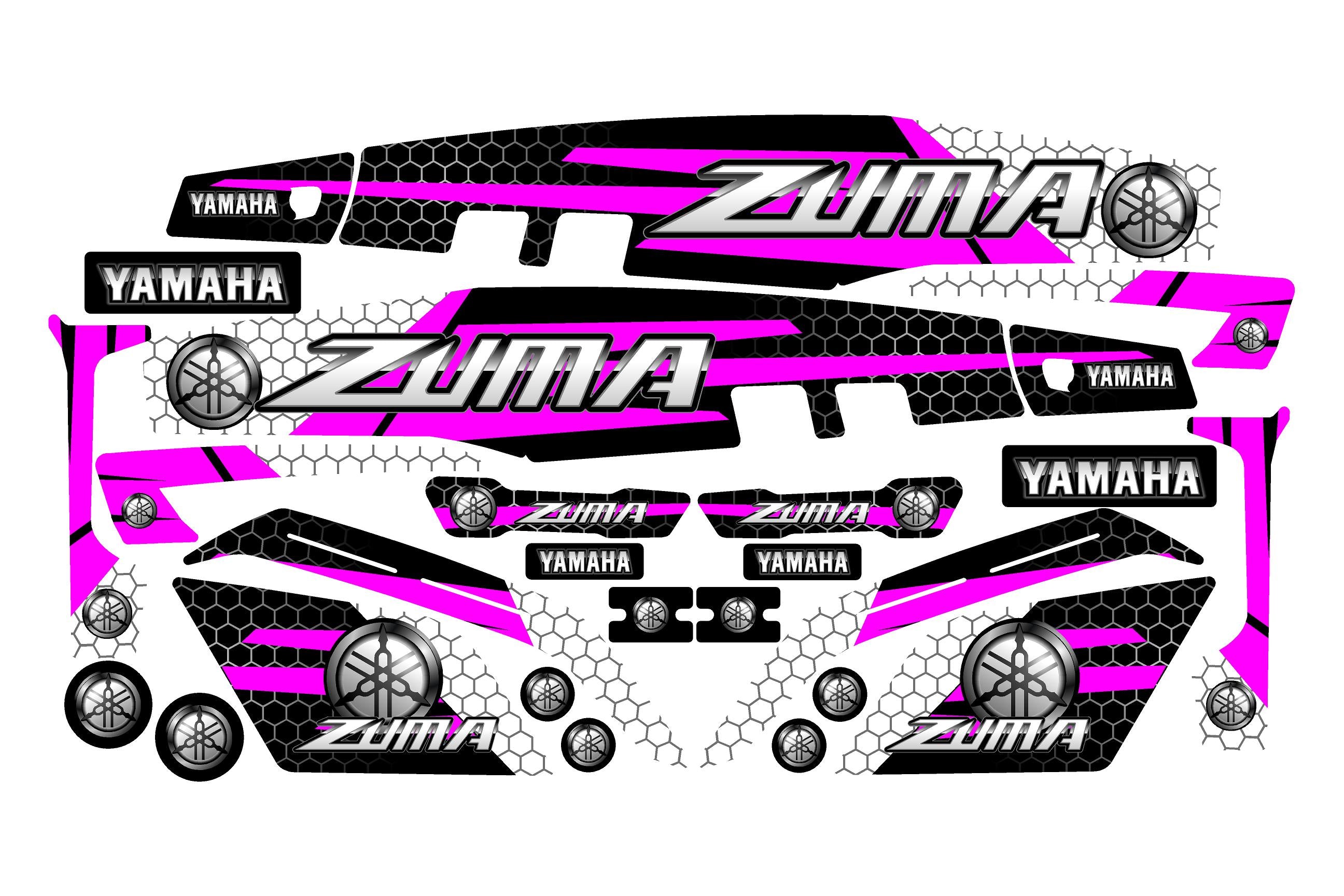 GRÁFICAS CHUMA - YAMAHA ZUMA RACING