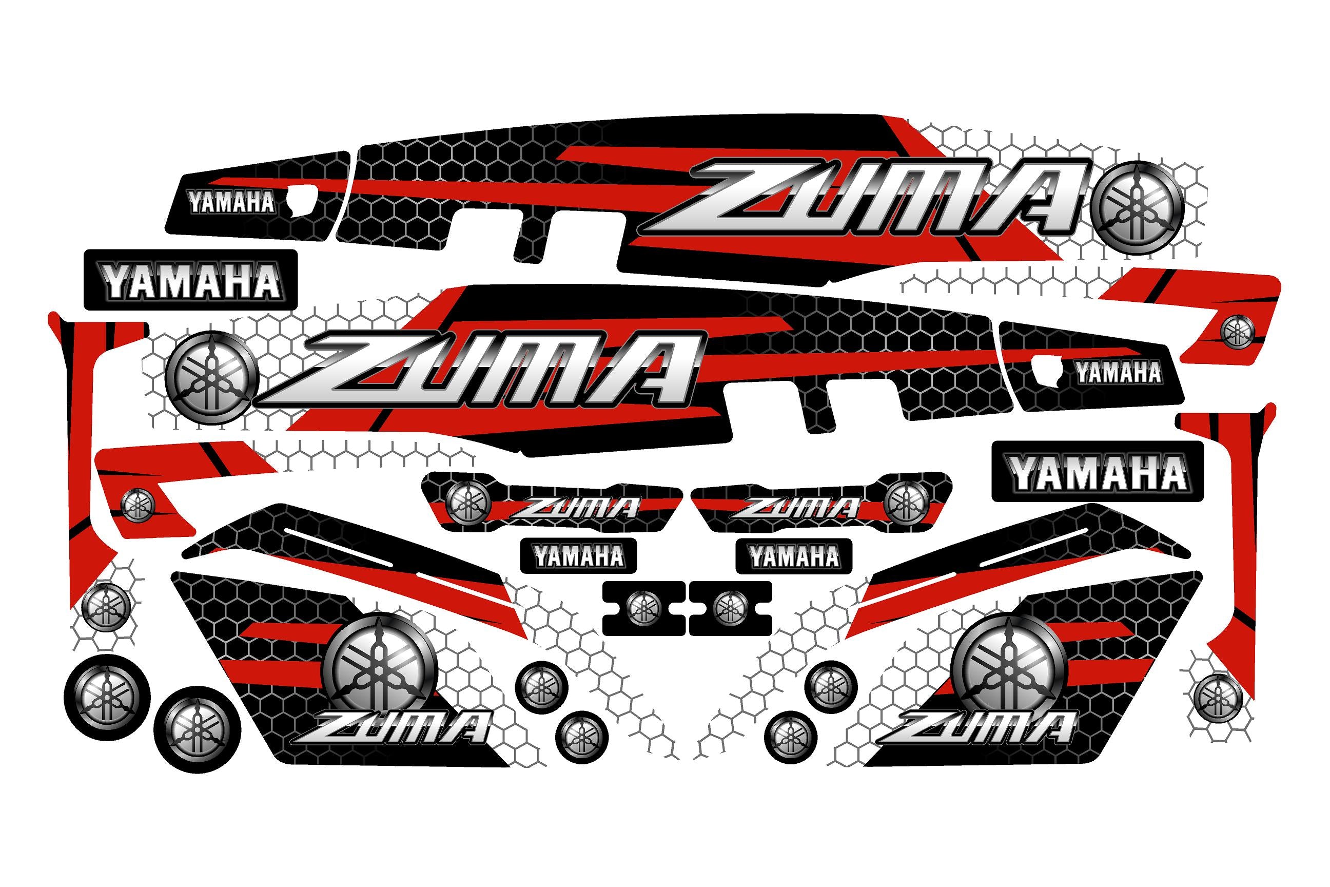 GRÁFICAS CHUMA - YAMAHA ZUMA RACING