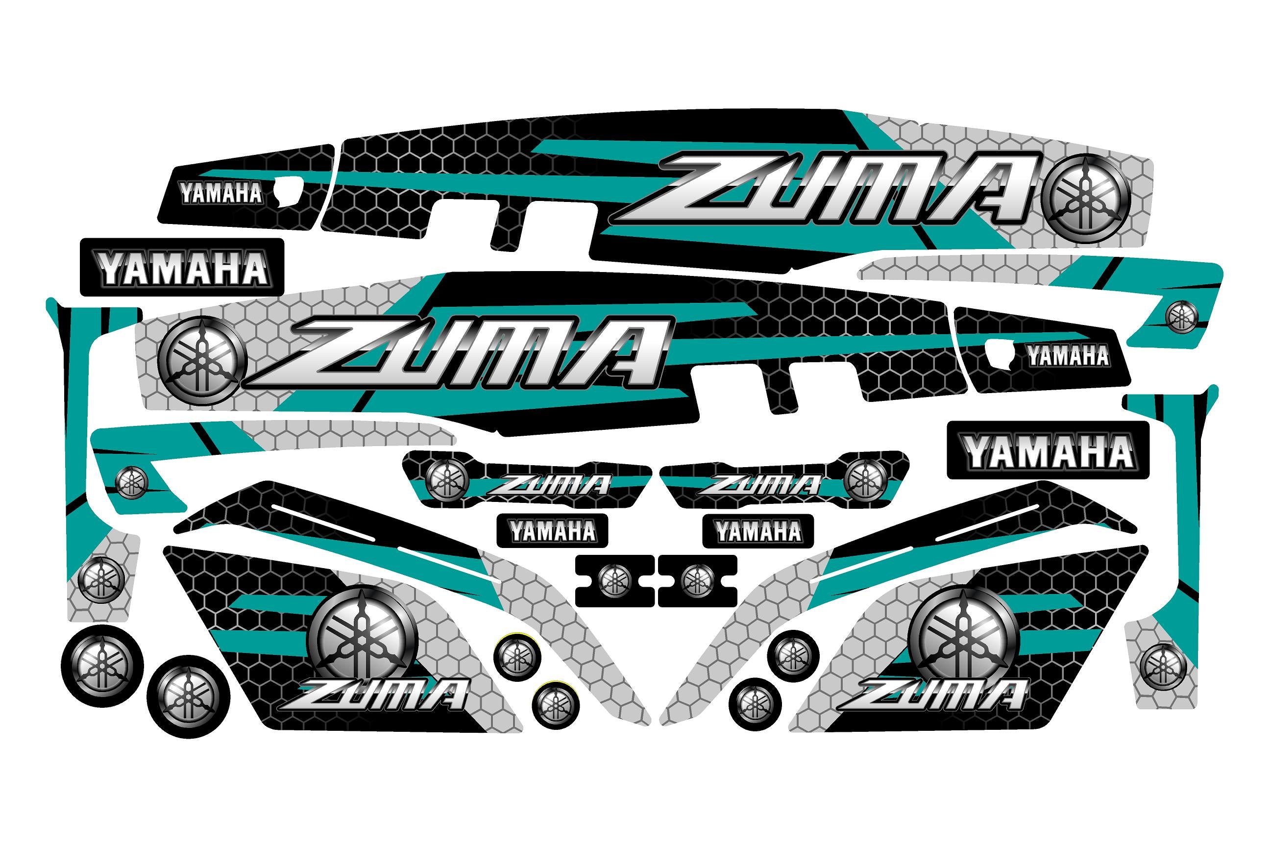 GRÁFICAS CHUMA - YAMAHA ZUMA RACING