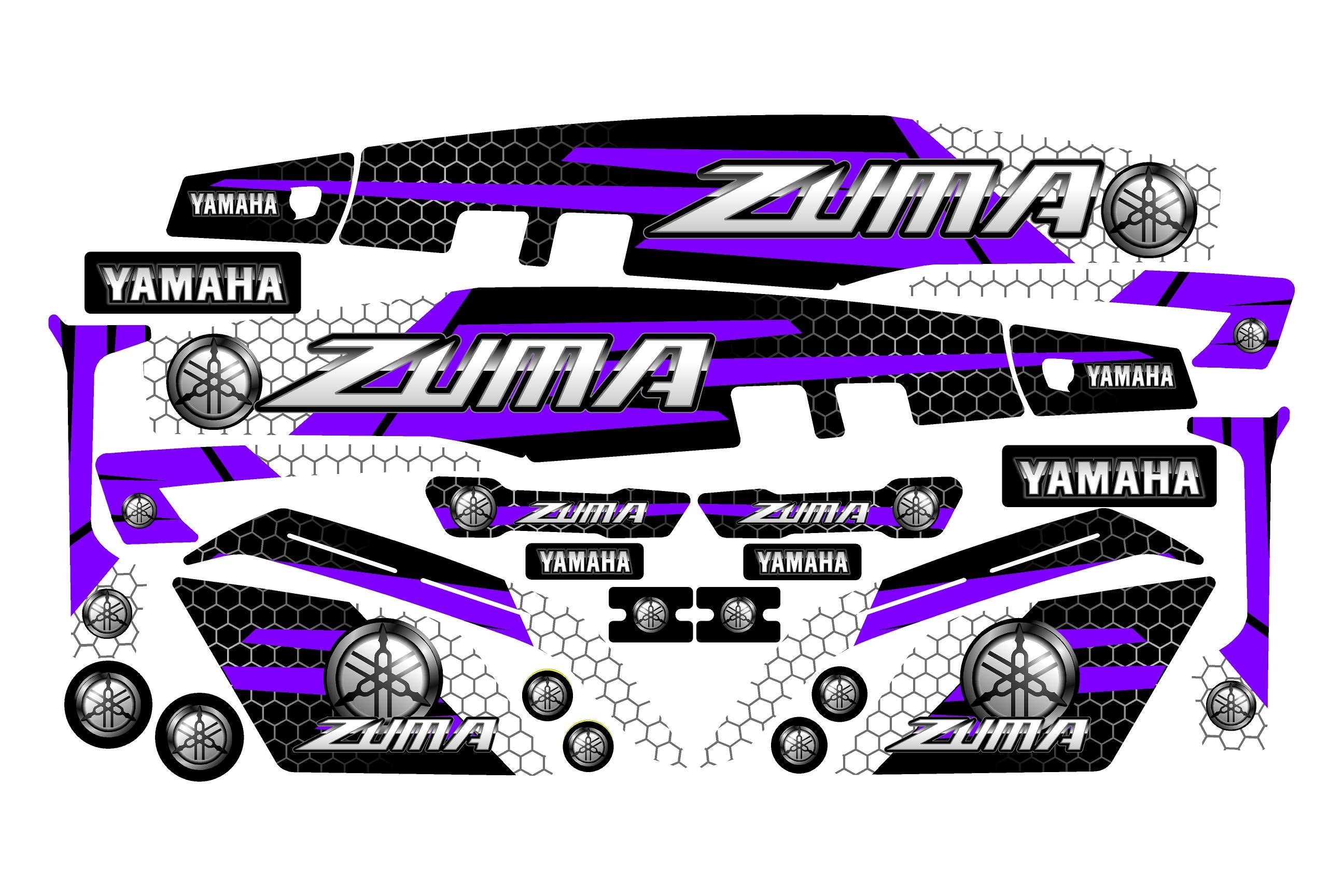 GRÁFICAS CHUMA - YAMAHA ZUMA RACING