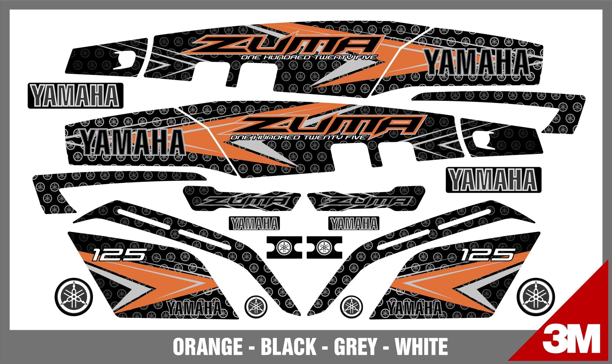 GRÁFICAS CHUMA - YAMAHA ZUMA V1