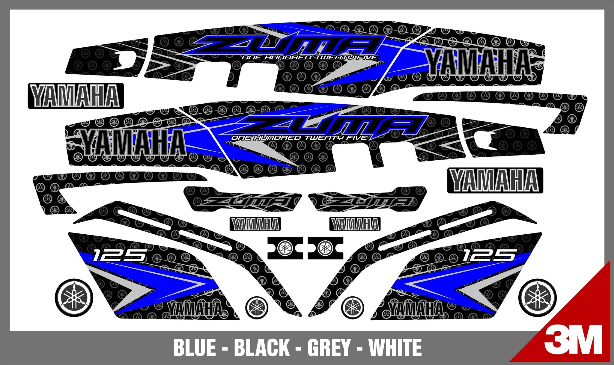 GRÁFICAS CHUMA - YAMAHA ZUMA V1