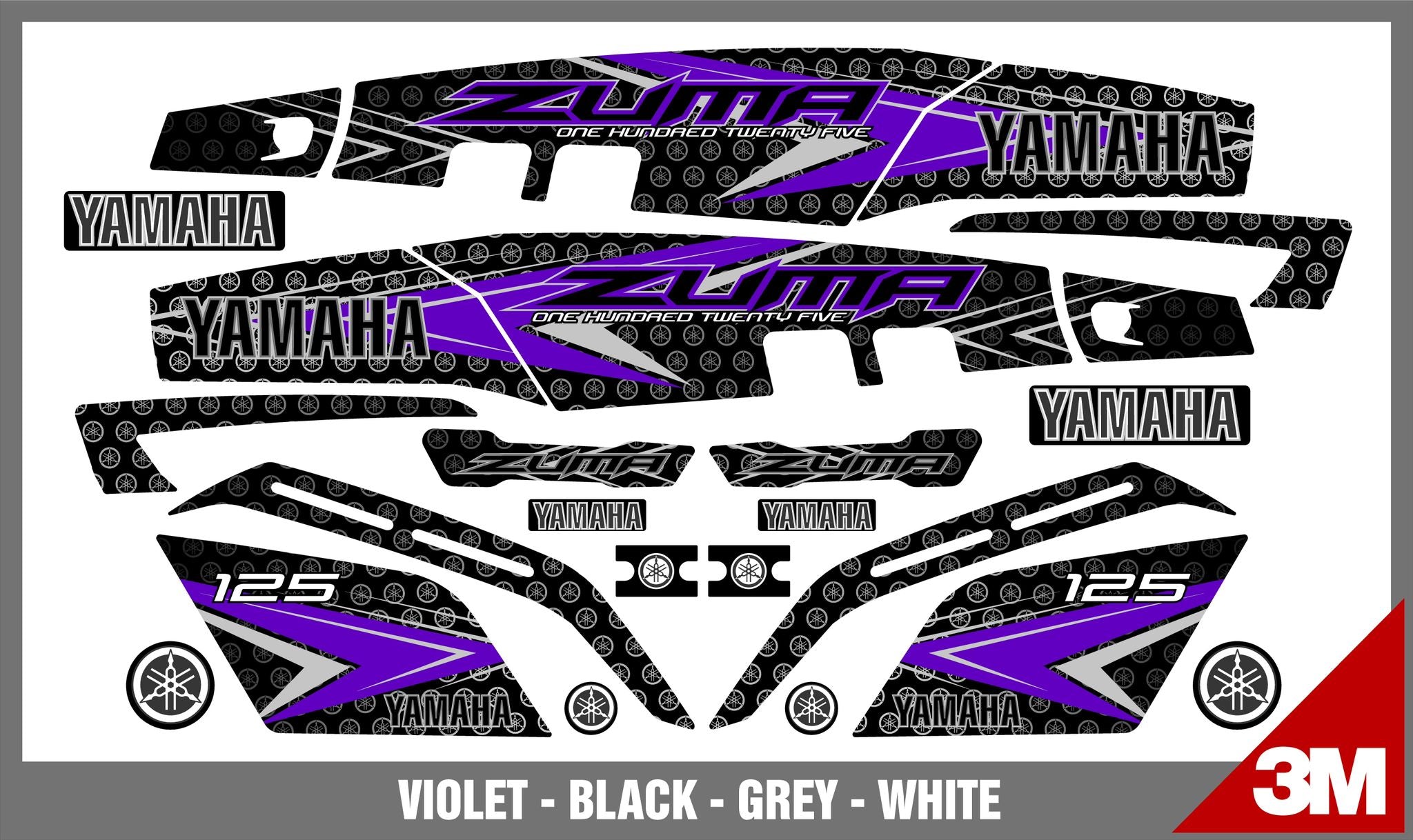 GRÁFICAS CHUMA - YAMAHA ZUMA V1